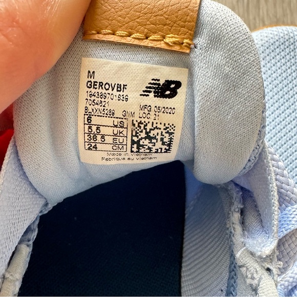 New Balance Fresh Foam Roav V1 Running Shoe 6 Frost Blue PEROVBF Athletic - Picture 7 of 7